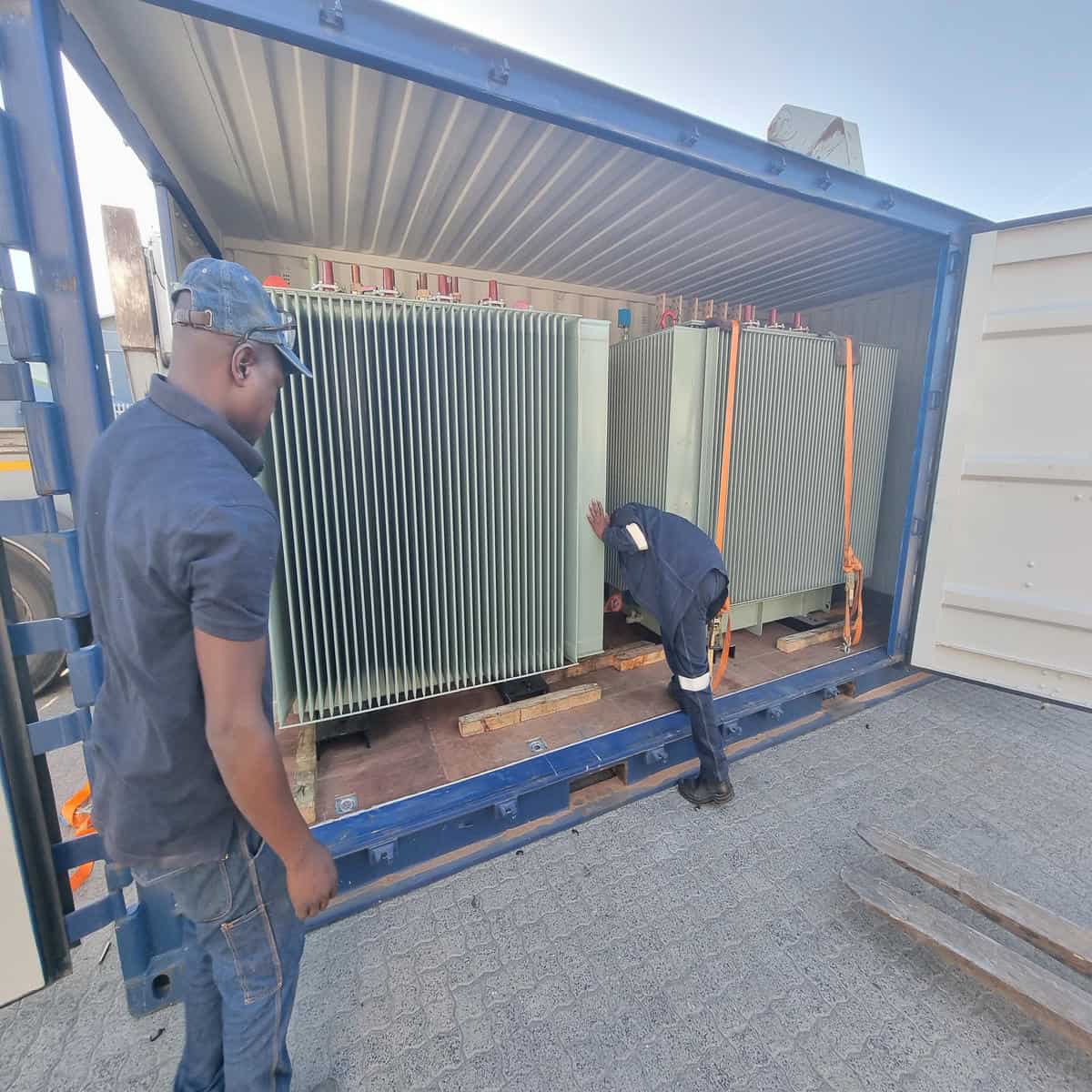 Transformers form part of the Ring Man Units built by Flawless Engineering in Cape Town