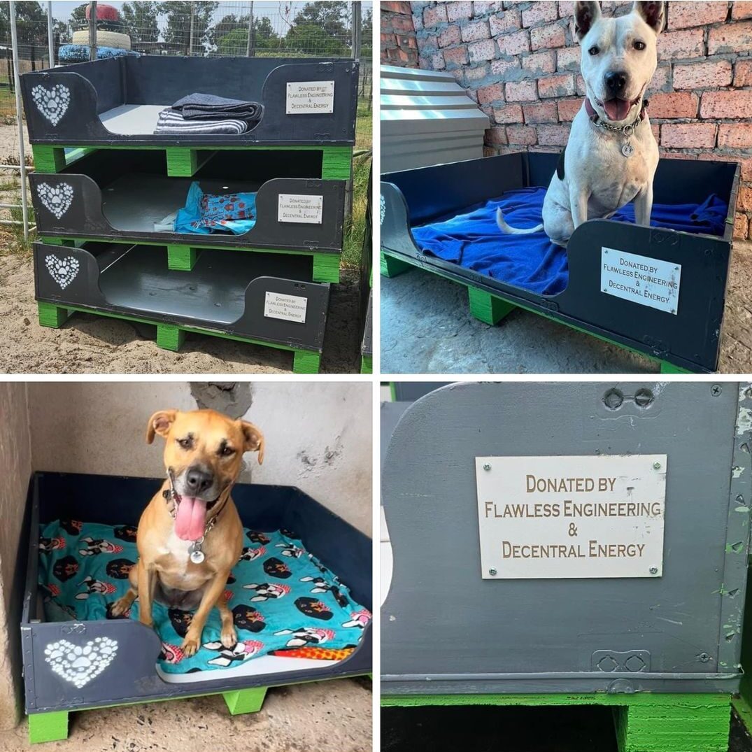 At Flawless Engineering we upcycle where we can and donate